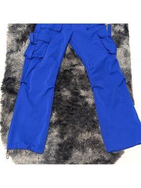 Blue Cargo Pants